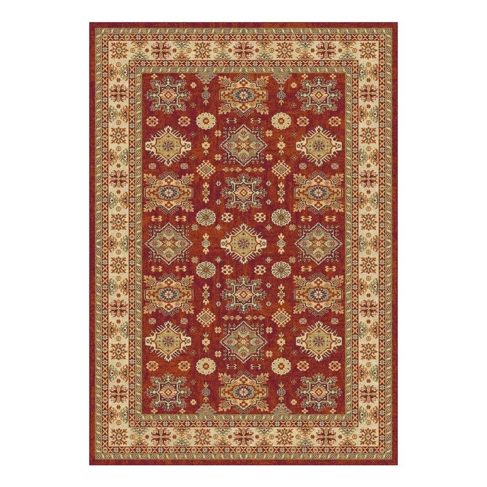 Hnědo-červený koberec Universal Terra Ornaments, 115 x 160 cm v:1276822