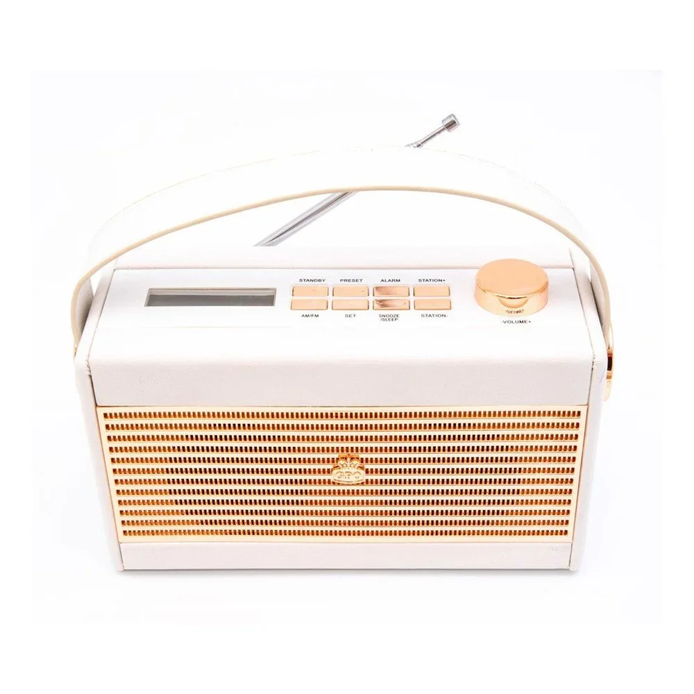 Krémově bílé rádio GPO Darcy Black Wo294 v:1203964
