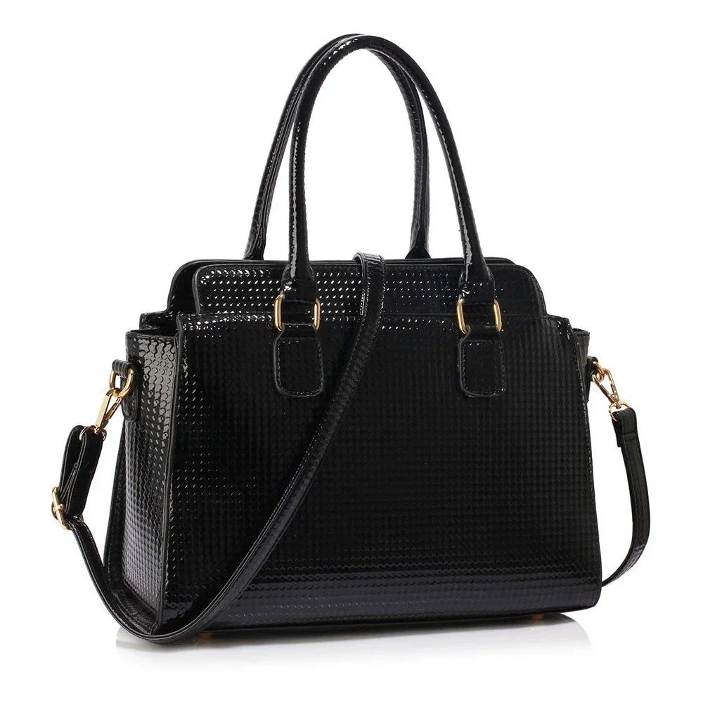 Černá kabelka L&S Bags Hugo v:985696