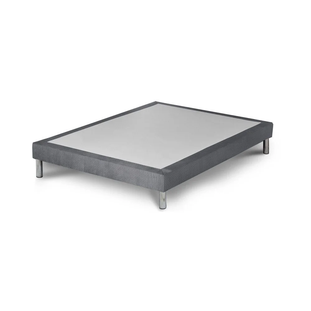 Šedá postel boxspring Stella Cadente Maison Syrius Forme, 140 x 200 cm v:1168236