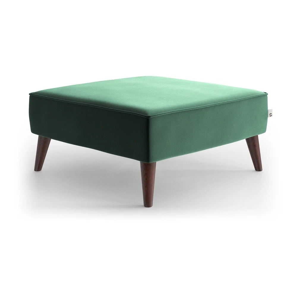 Zelená sametová podnožka My Pop Design Auteuil v:1392647