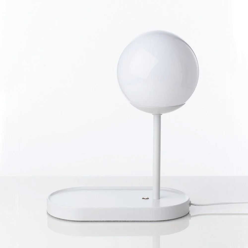 Bílá LED stolní lampa Pogo – Tomasucci v:1607800