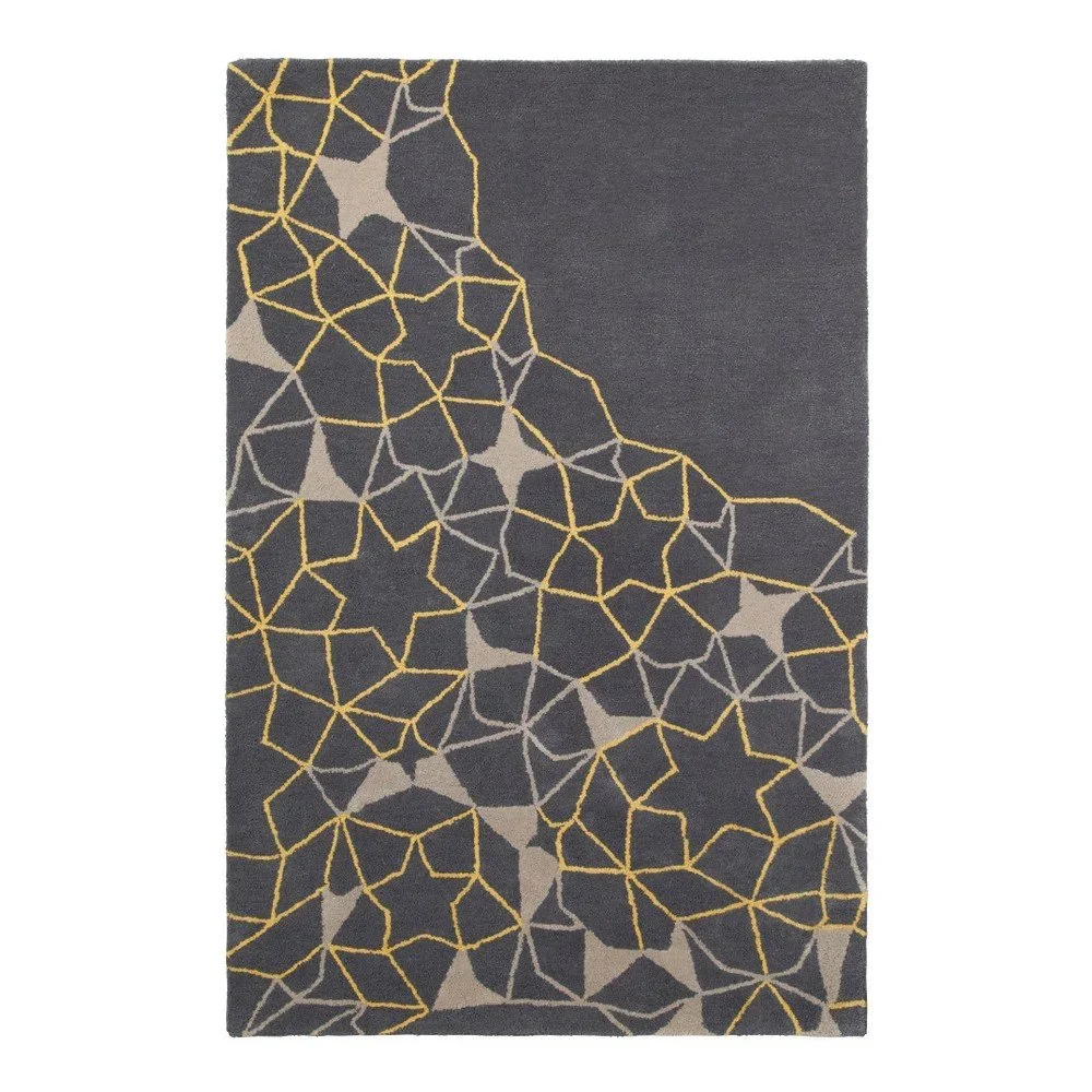 Žluto-šedý koberec Think Rugs Spectrum, 120 x 170 cm v:771670