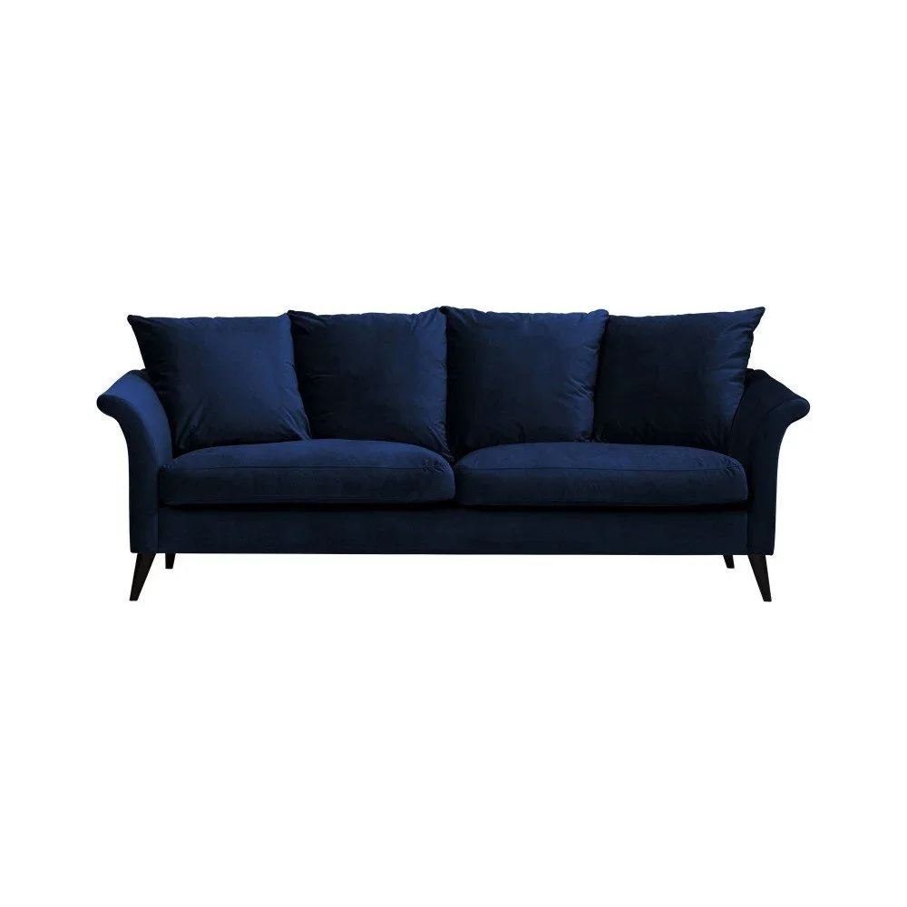 Modrá trojmístná pohovka THE CLASSIC LIVING Chloe v:1096544