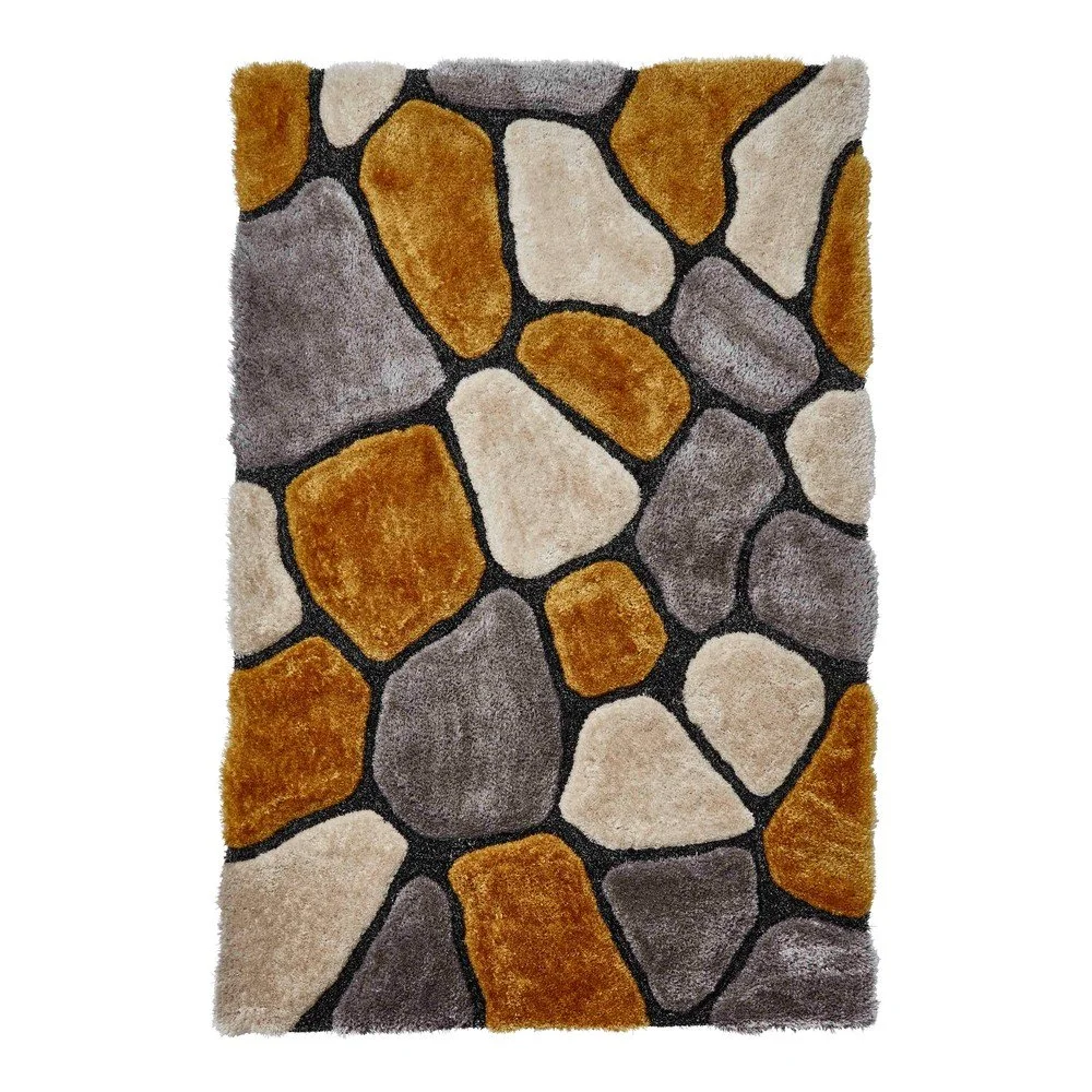 Šedo-žlutý koberec Think Rugs Noble House Rock, 120 x 170 cm v:1414277