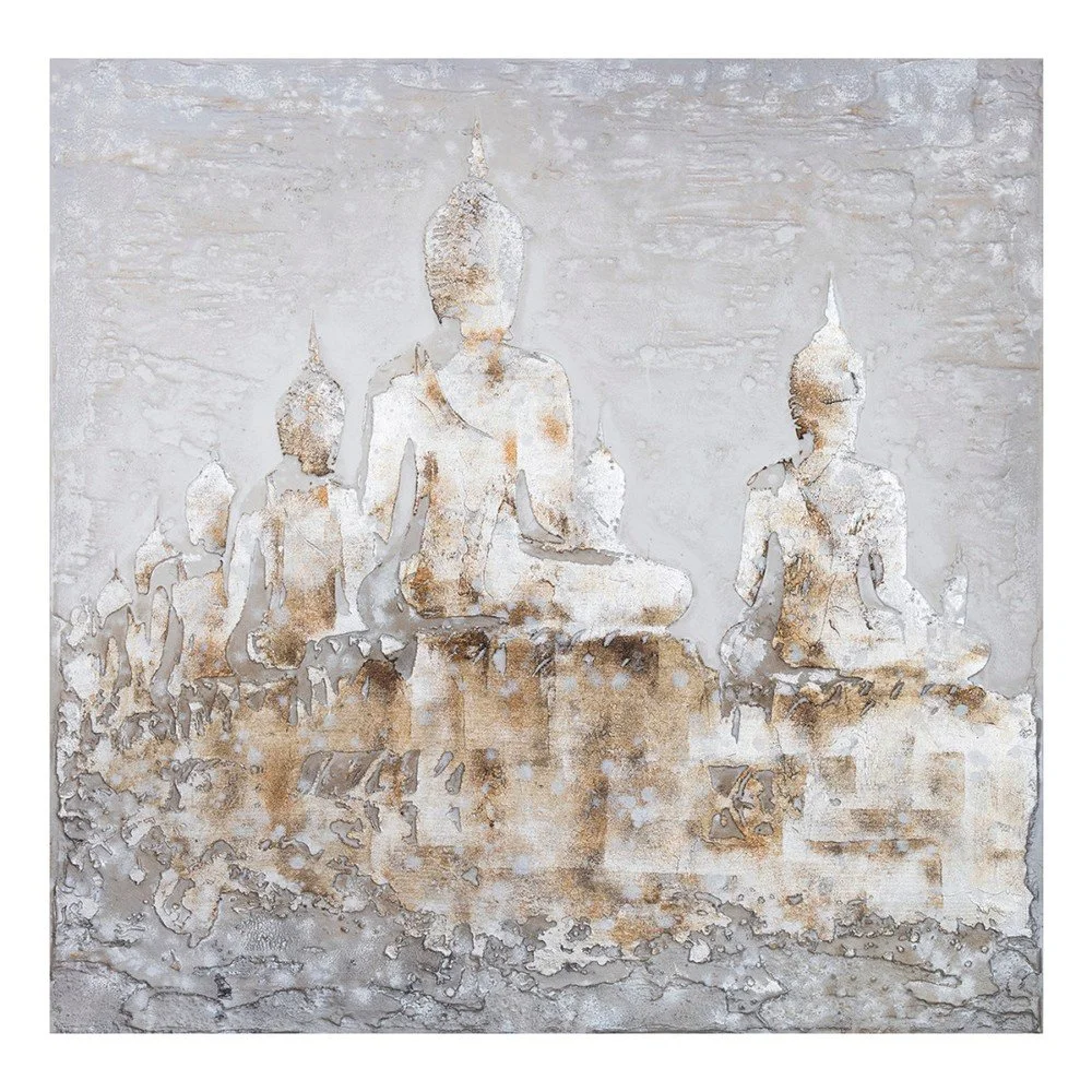 Nástěnný obraz na plátne Moycor Quebec Buddhas, 100 x 100 cm v:958330