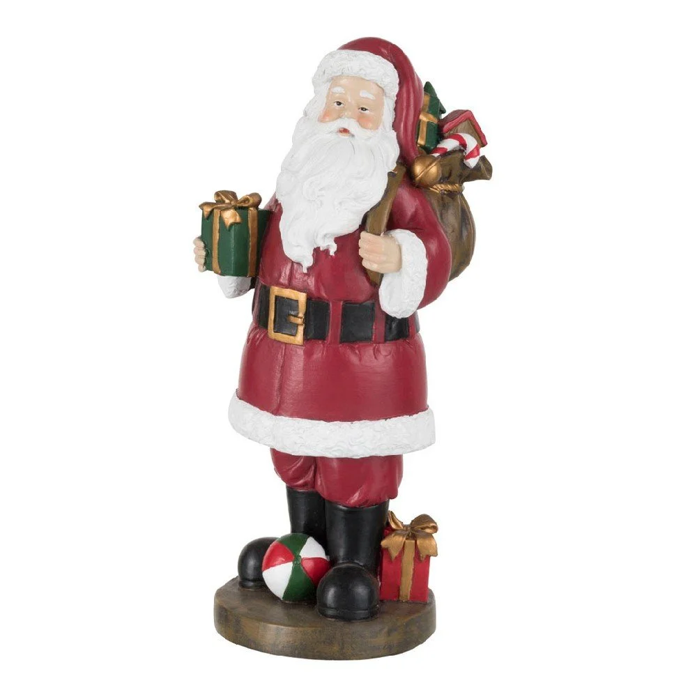 Dekorativní vánoční soška J-Line Santa Claus v:1153272