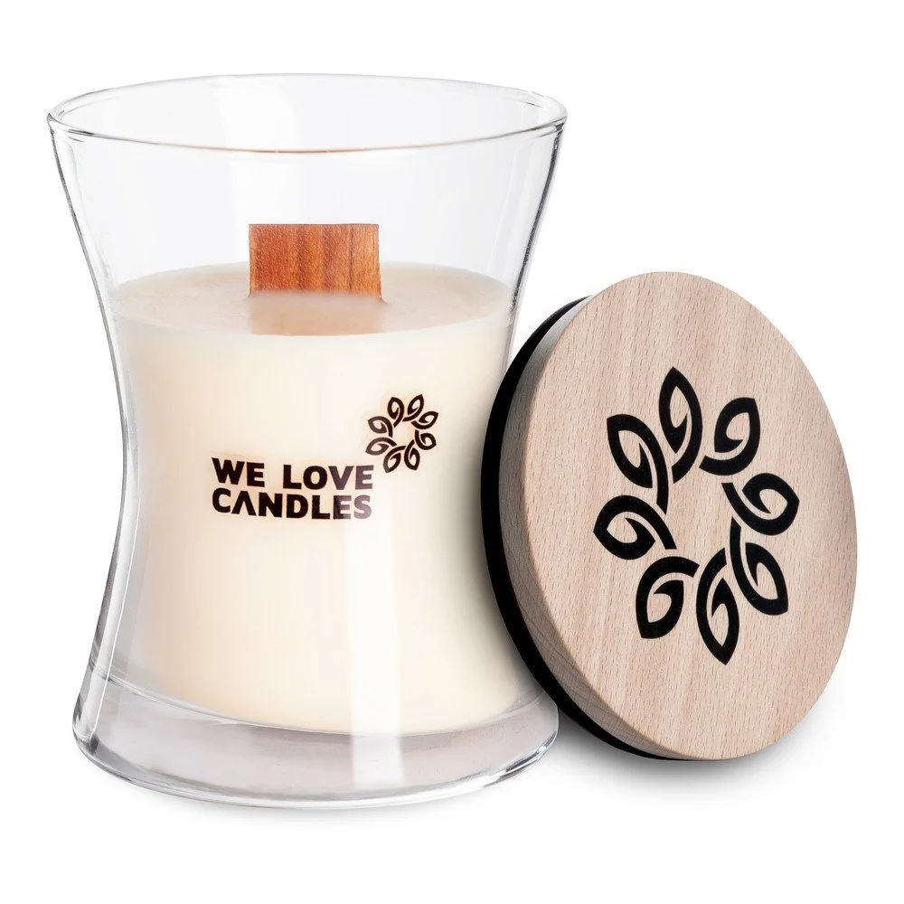 Svíčka ze sójového vosku We Love Candles Ivory Cotton, doba hoření 21 hodin v:1157364