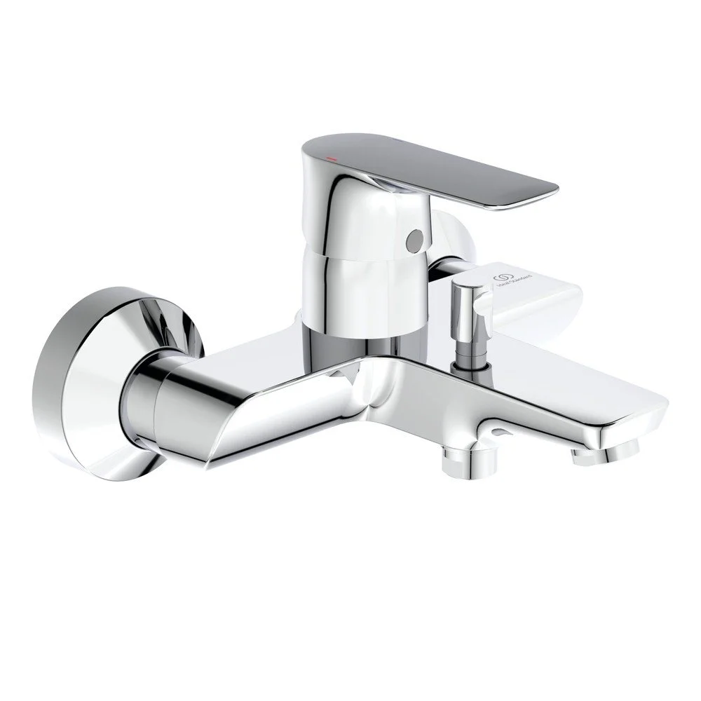 Vanová nástěnná baterie v leskle stříbrné barvě Connect Air – Ideal Standard v:1648484