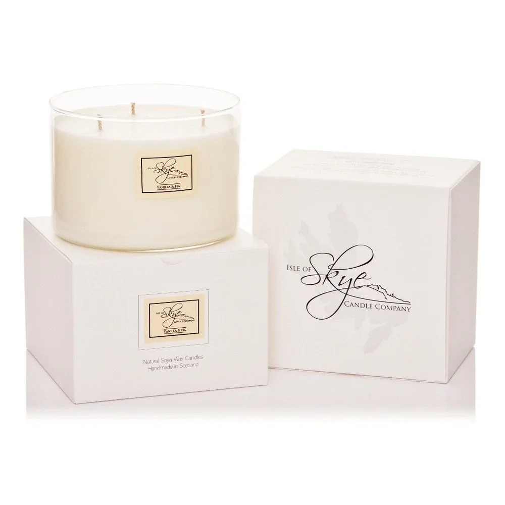 Svíčka s vůní vanilky a fíků Skye Candles Wick, délka hoření 30 hodin v:1100064