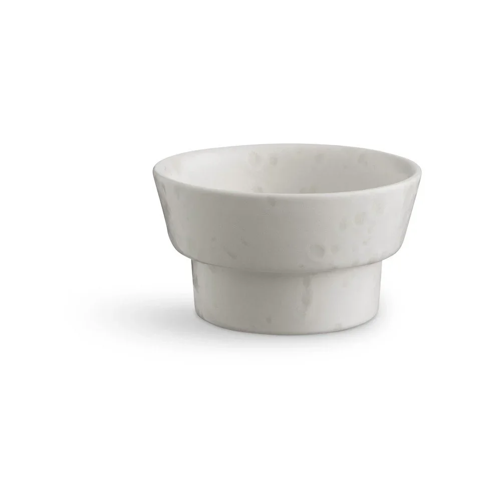Bílý kameninový svícen Kähler Design Ombria, ⌀ 9 cm v:1301500