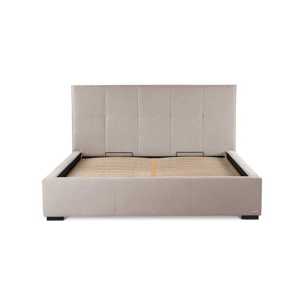 Pudrově růžová dvoulůžková postel s úložným prostorem Guy Laroche Home Allure, 160 x 200 cm v:1234030