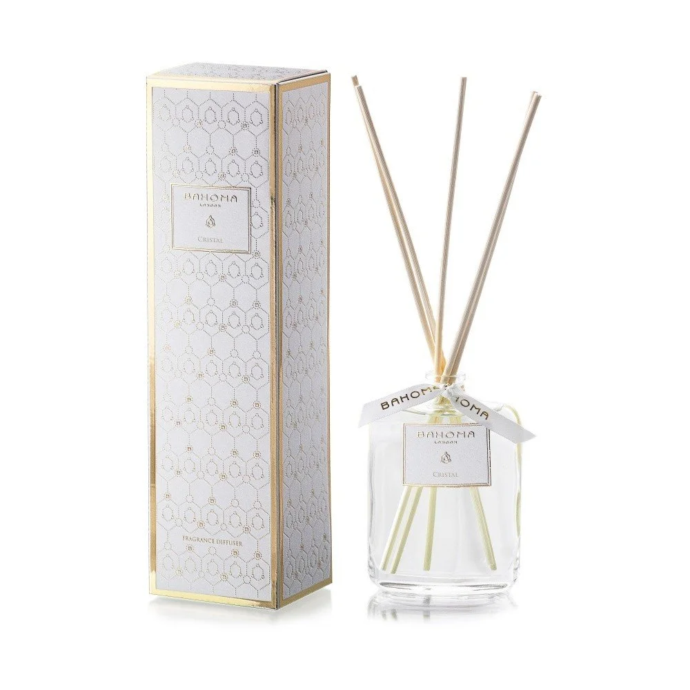 Aroma difuzér s vůní yland yland a jasmínu Bahoma London Cristal, 100 ml v:1109552