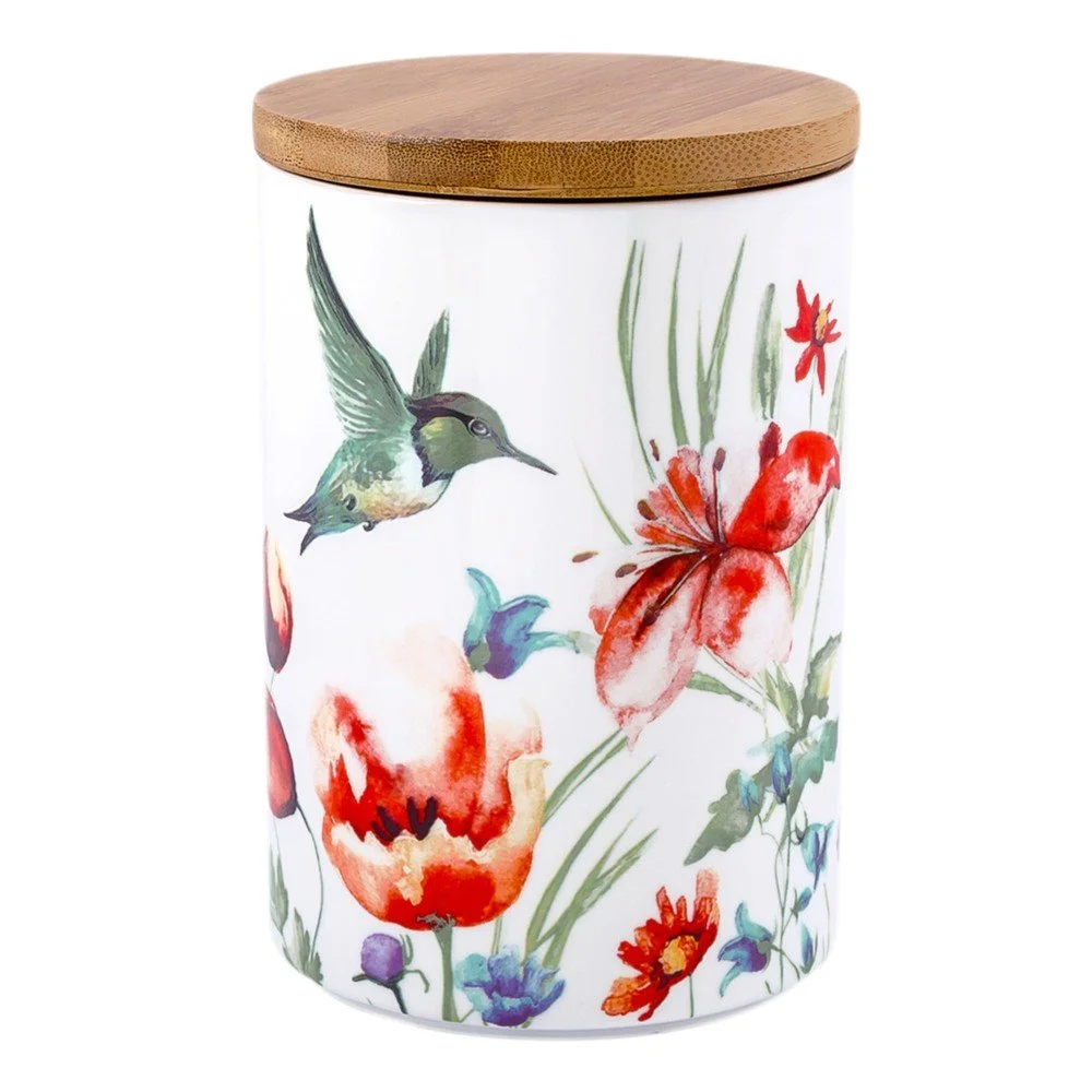 Barevná dóza Krauff Colibri, 16 cm v:825030