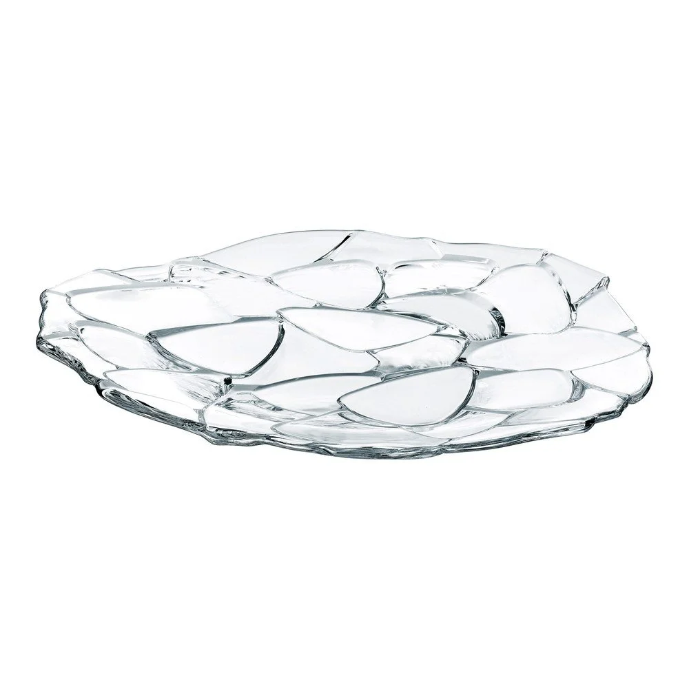 Servírovací podnos z křišťálového skla Nachtmann Petals Charger Plate, ⌀ 32 cm v:1318372