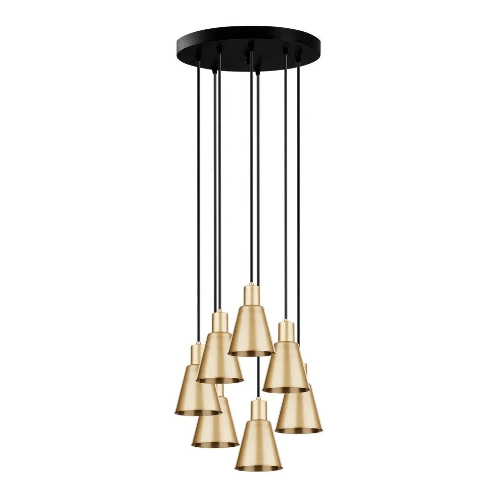 Závěsné svítidlo ve zlaté barvě Squid Lighting Icon, výška 111 cm v:1441693