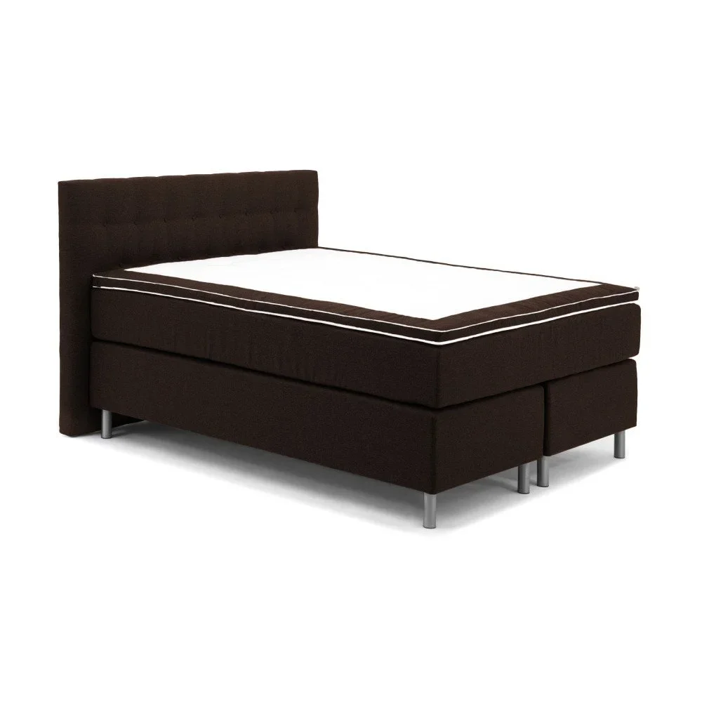 Hnědá boxspring postel Vivonita Koso, 210 x 200 cm v:801600