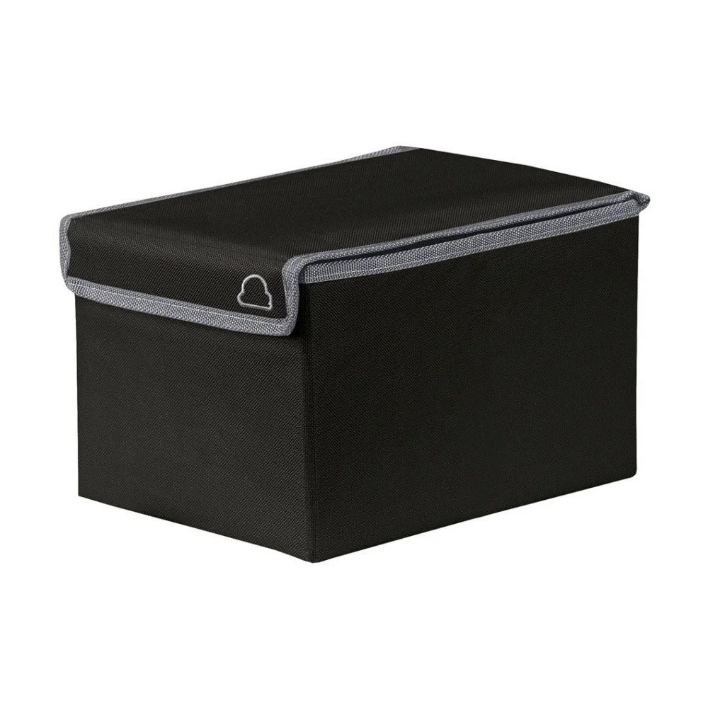 Černý úložný box Kleine Wolke Volta, 25 x 18 cm v:840218