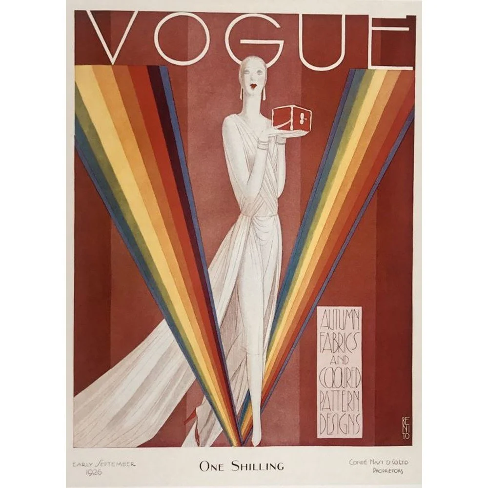 Plakát Blue-Shaker Vogue 4, 30 x 40 cm v:1322522