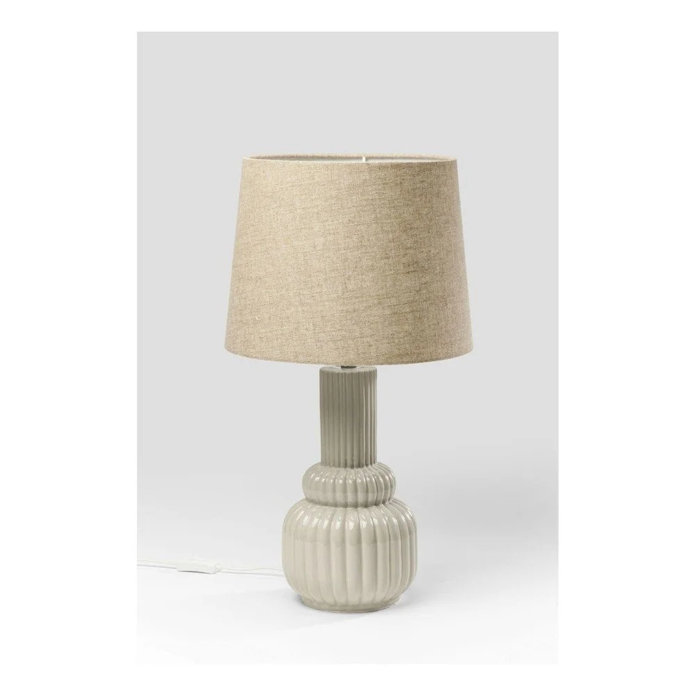 Šedá stolní lampa Kare Design Cosy v:968912