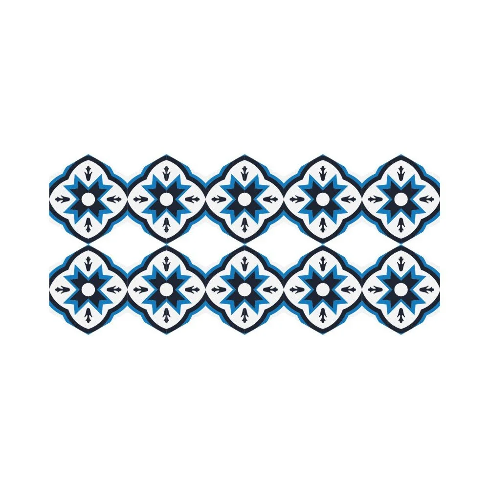 Sada 10 samolepek na podlahu Ambiance Floor Stickers Hexagons Felica, 40 x 90 cm v:1204786