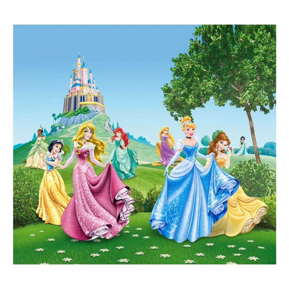 Foto závěs AG Design Disney Princezny, 160 x 180 cm v:871634
