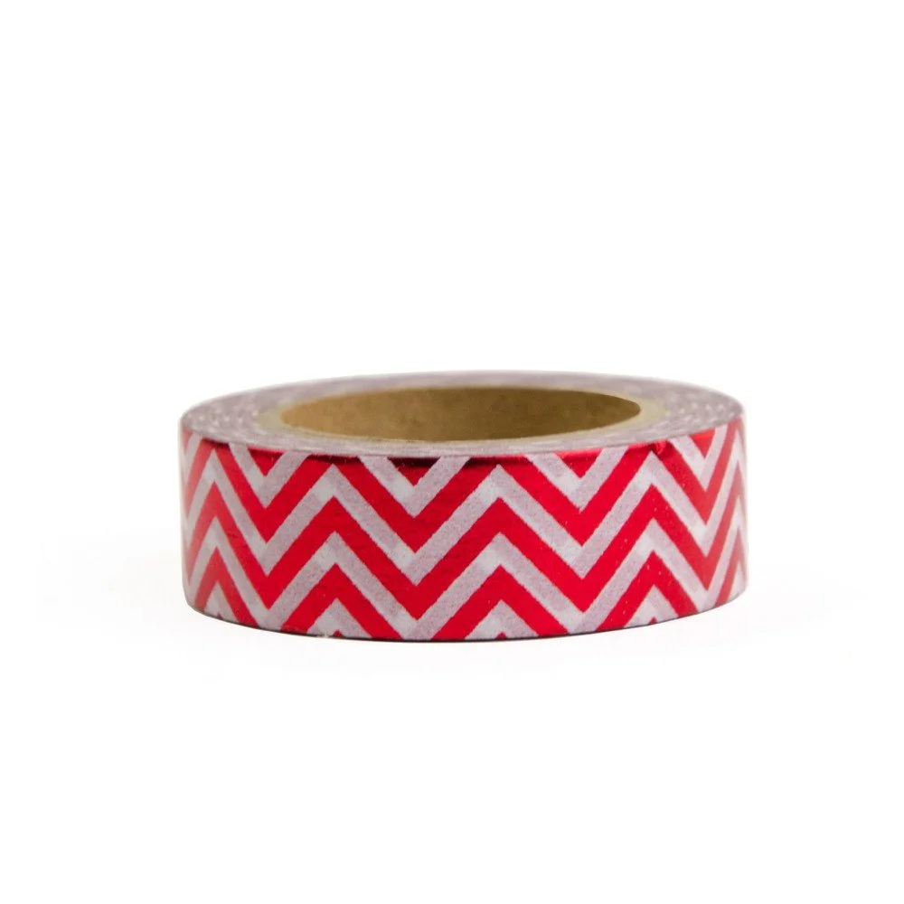 Washi páska Ohh Deer Red Zig Zag v:1096848