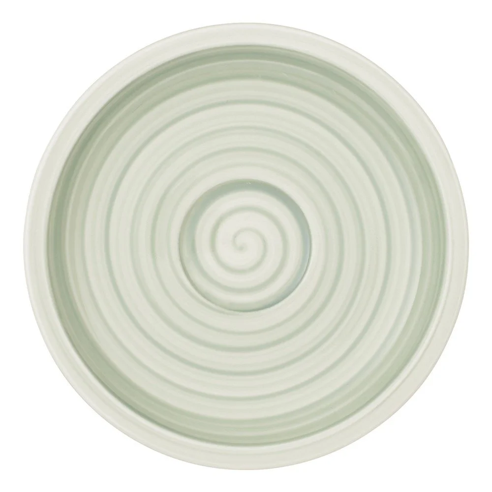 Zeleno-bílý porcelánový podšálek Villeroy & Boch Artesano Nature, 12 cm v:1327552