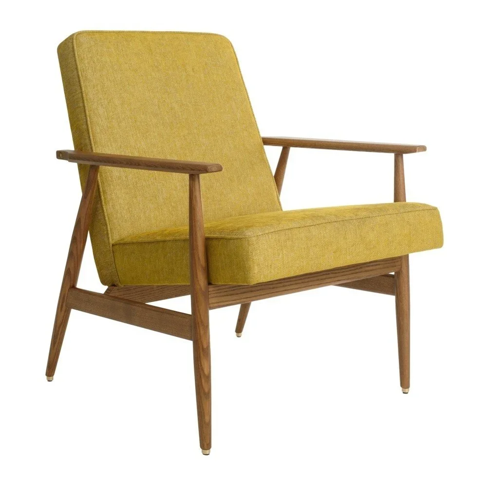 Hořčicové křeslo 366 Concept Fox Loft v:772254