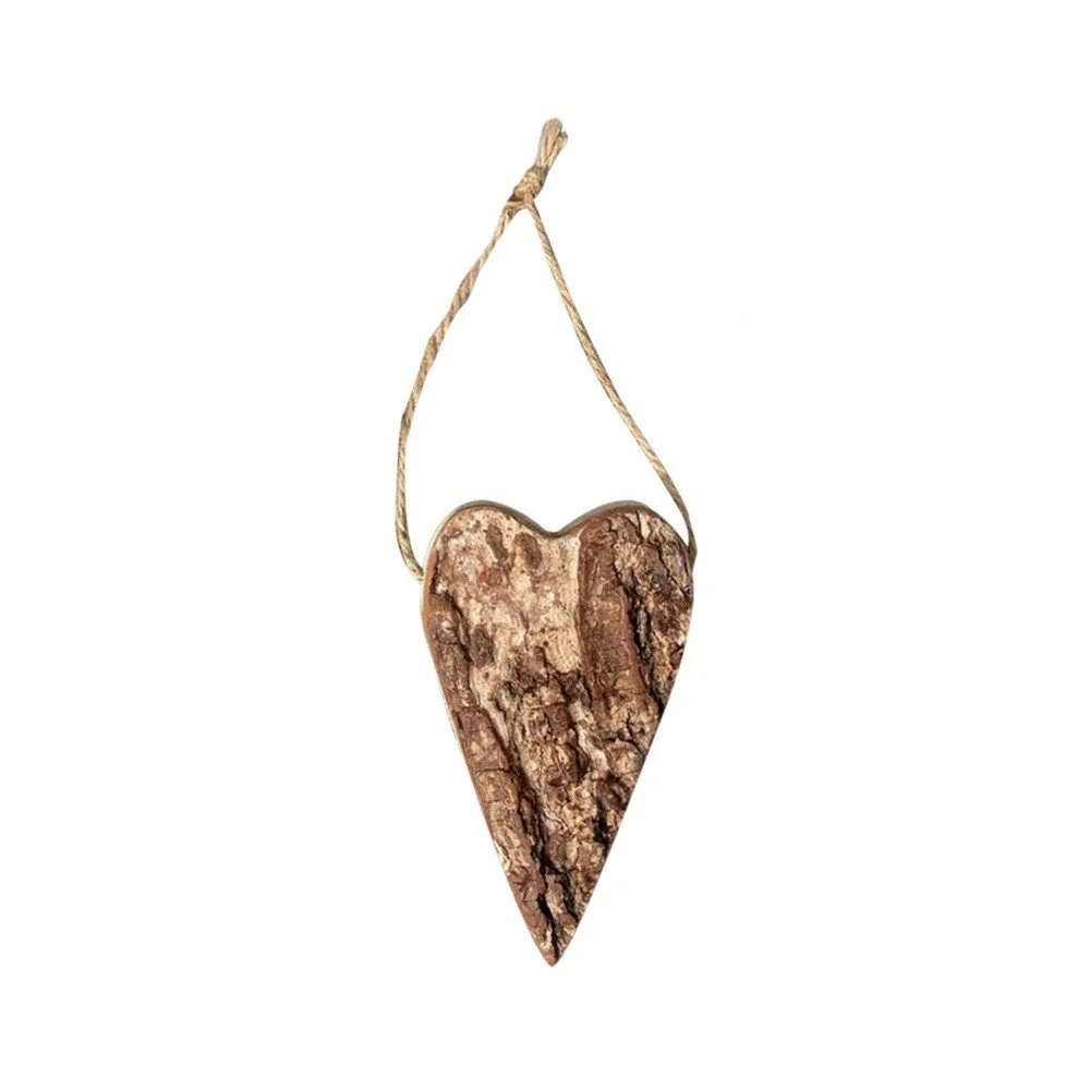 Dřevěná dekorace Dassie Artisan Bark Heart v:837562