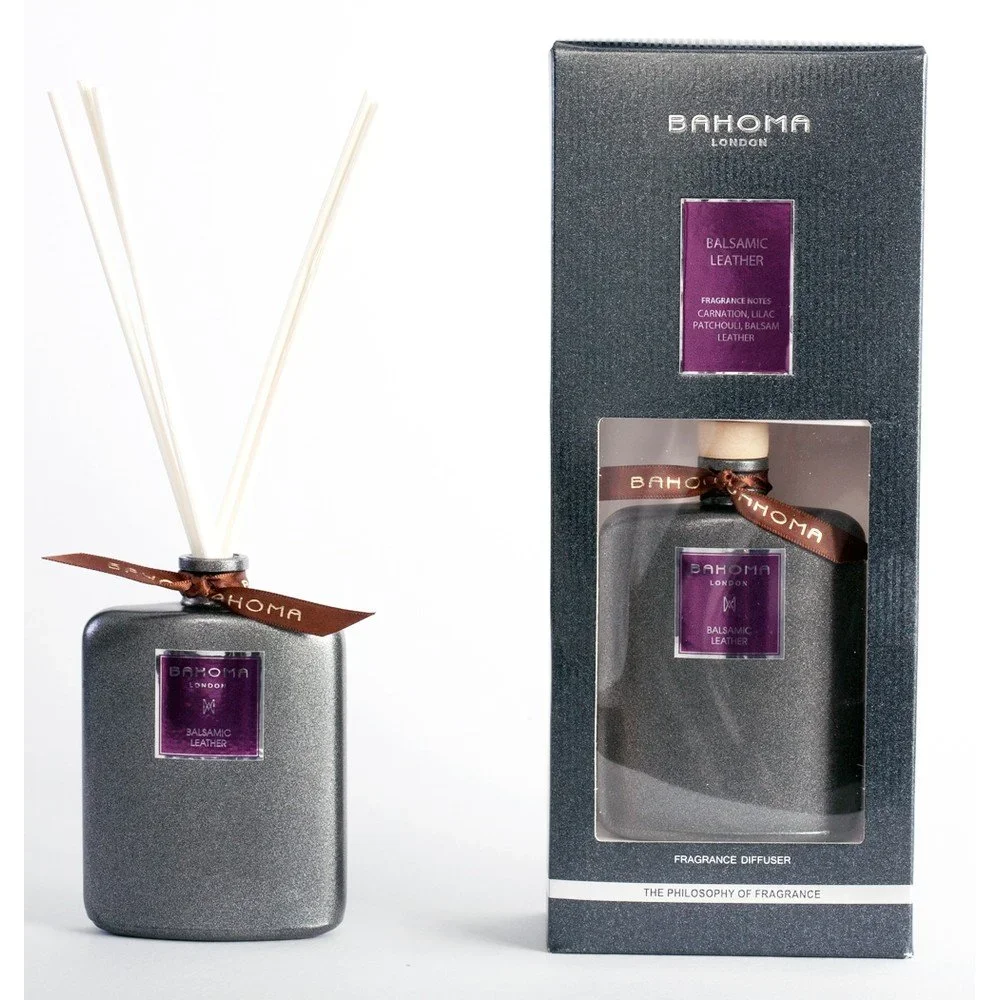 Vonný difuzér zemitá s vůní kůže Bahoma, 100 ml v:706260