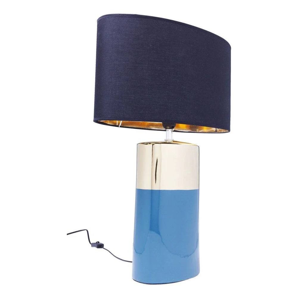 Modrá stolní lampa Kare Design Zelda, výška 63,5 cm v:1190132