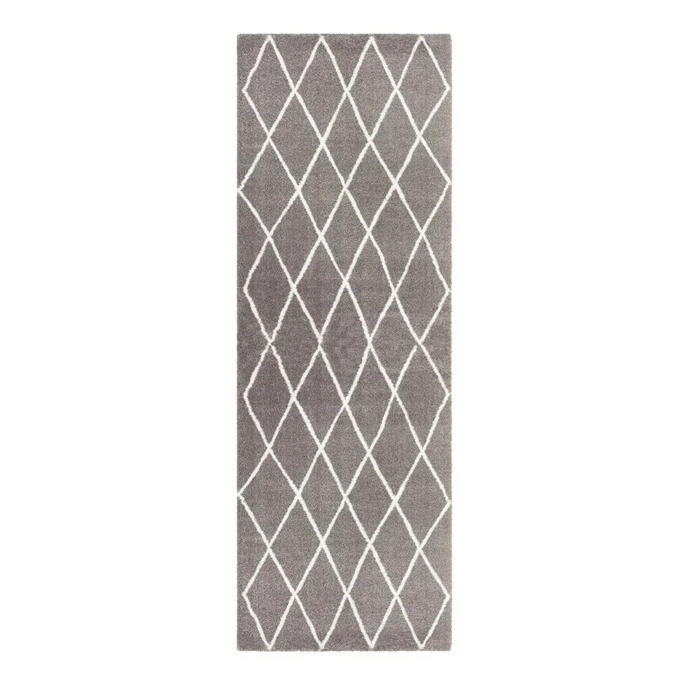 Šedý běhoun Elle Decoration Passion Abbeville, 80 x 200 cm v:1267448