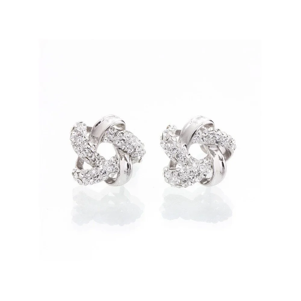 Náušnice se Swarovski krystaly Yasmine Twist v:779128