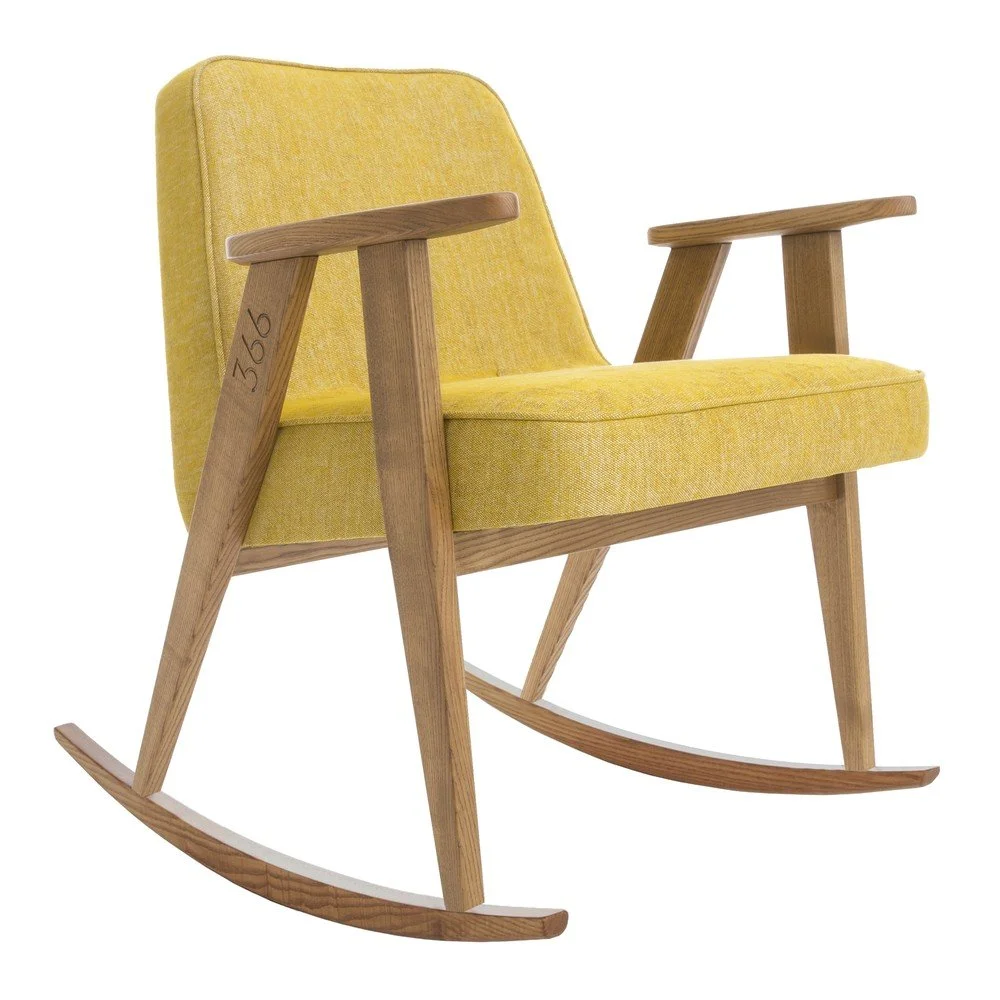 Houpací křeslo 366 Concept Loft Mustard v:707364