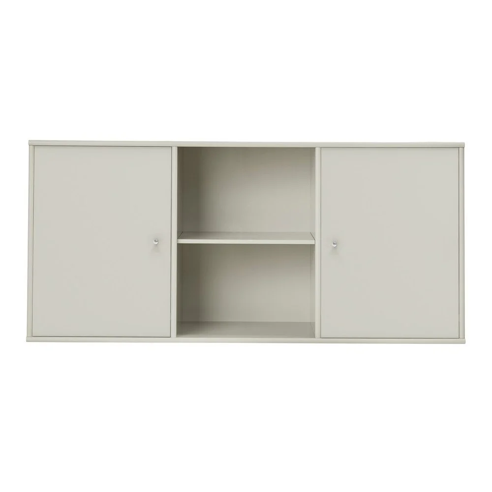 Béžová nízká závěsná komoda 133x61 cm Mistral – Hammel Furniture v:1669504