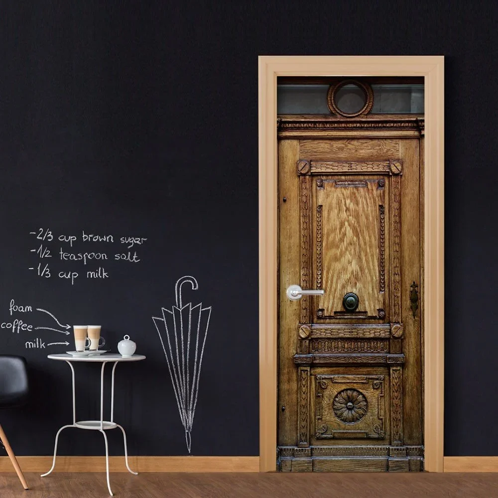 Tapeta na dveře v roli Bimago Medieval Entrance, 90 x 210 cm v:954754