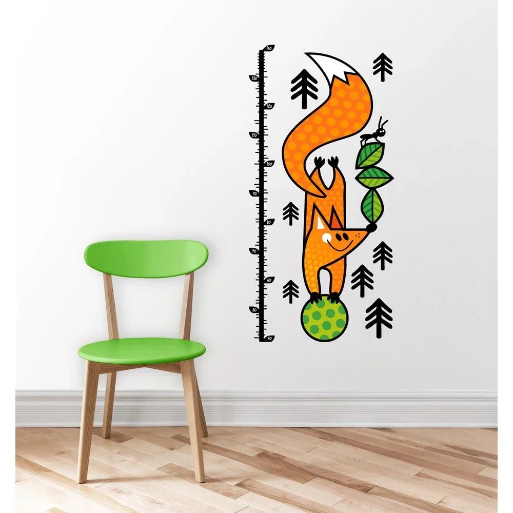 Nástěnná samolepka Fox Growth, 58x100 cm v:694876
