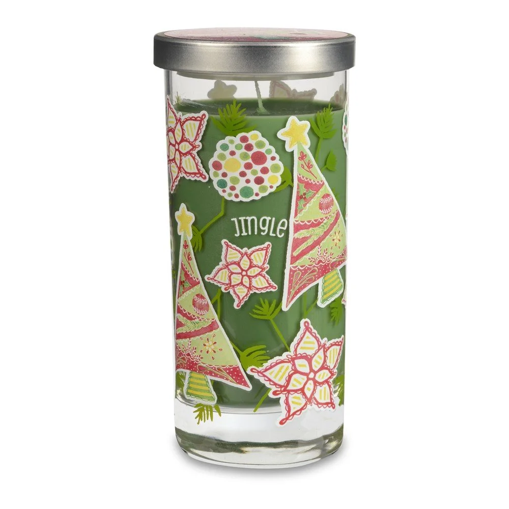 Vonná svíčka Glass Bridgewater Candle, vůně smrku, cedru, karamelu a pižma v:714822
