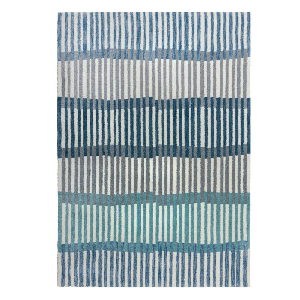 Modrý koberec Flair Rugs Linear Stripe, 160 x 230 cm v:1399389