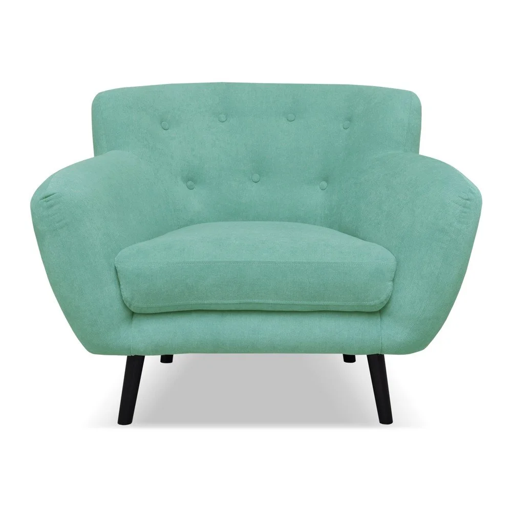 Zelené křeslo Cosmopolitan design Hampstead v:760366