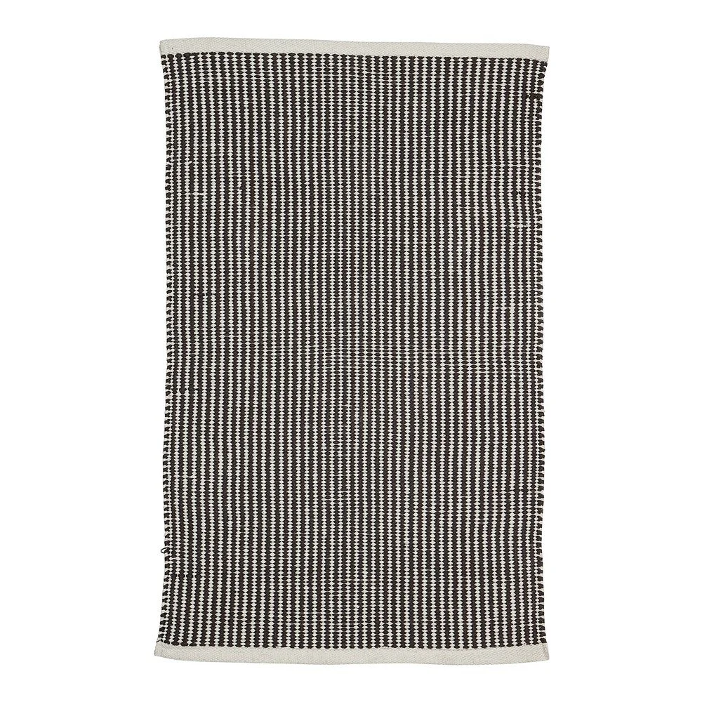Černo-bílý bavlněný koberec Bloomingville Easy, 60 x 90 cm v:1345037