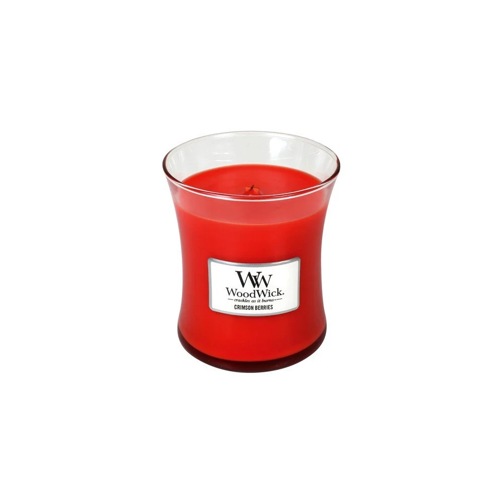 Vonná svíčka WoodWick Červená jeřabina, 275 g, 60 hodin v:709782