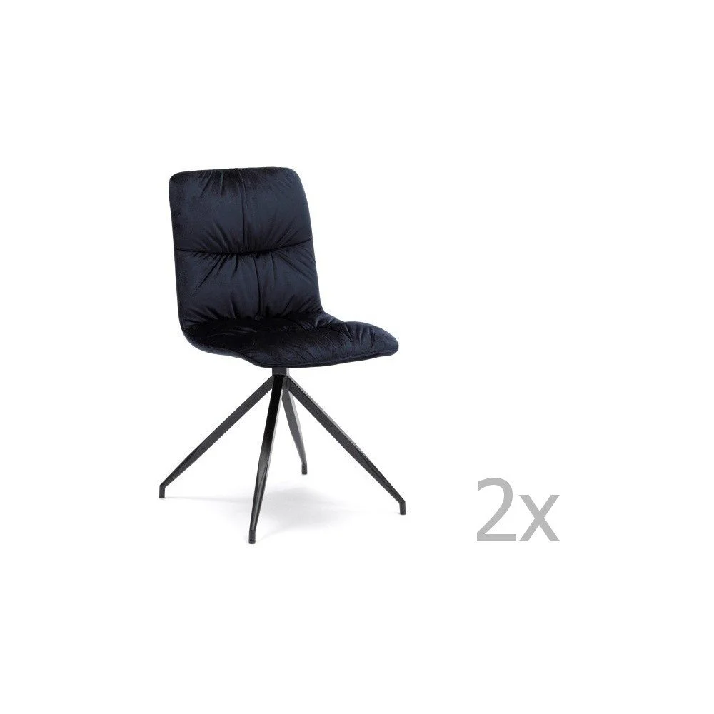 Sada 2 modrých židlí Design Twist Galena v:1011776