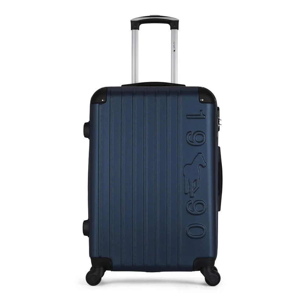 Tmavě modrý cestovní kufr na kolečkách GENTLEMAN FARMER Valise Grand Cadenas Integre Malo, 51 x 75 cm v:1097322