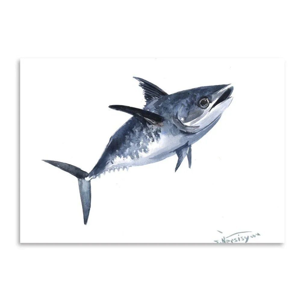 Autorský plakát Tuna Fish od Surena Nersisyana, 60 x 42 cm v:758520