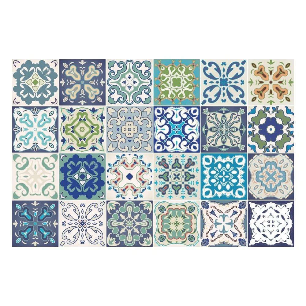 Sada 24 samolepek Ambiance Rumba, 80 x 120 cm v:984146
