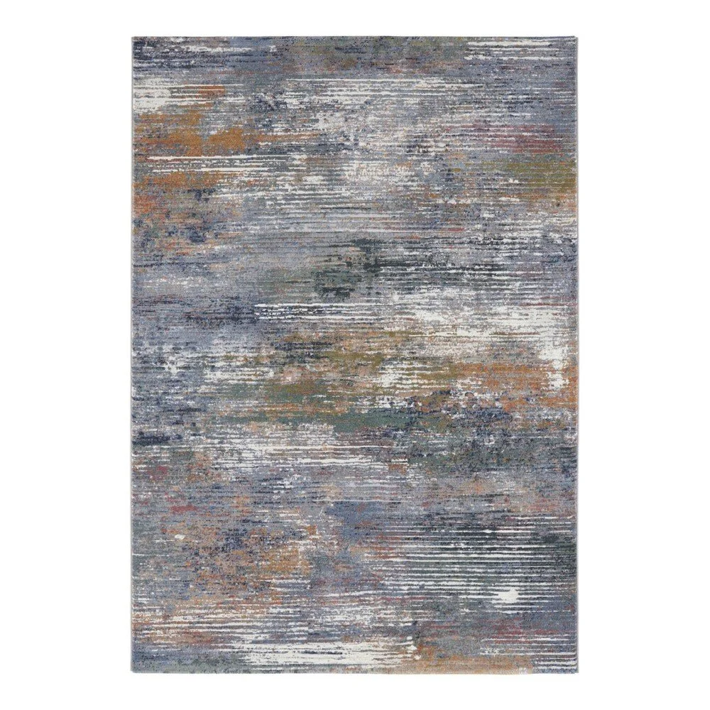 Šedo-hnědý koberec Elle Decoration Arty Trappes, 120 x 170 cm v:1262778
