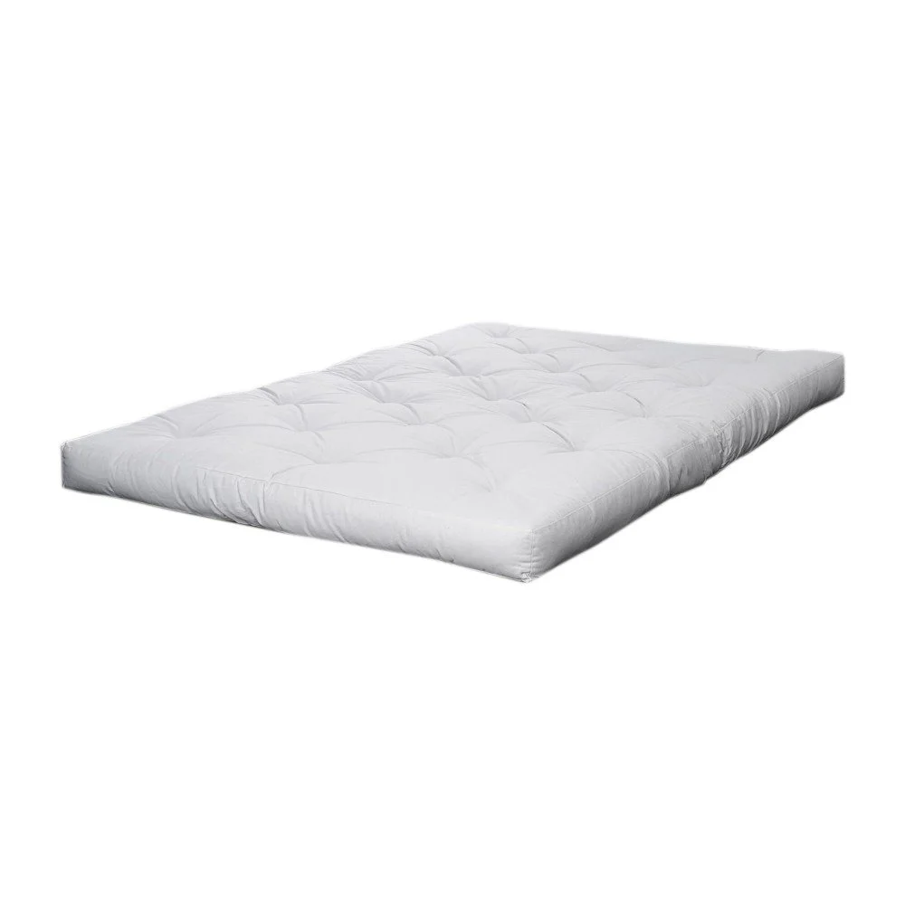 Bílá měkká futonová matrace 140x200 cm Sandwich – Karup Design v:1421489