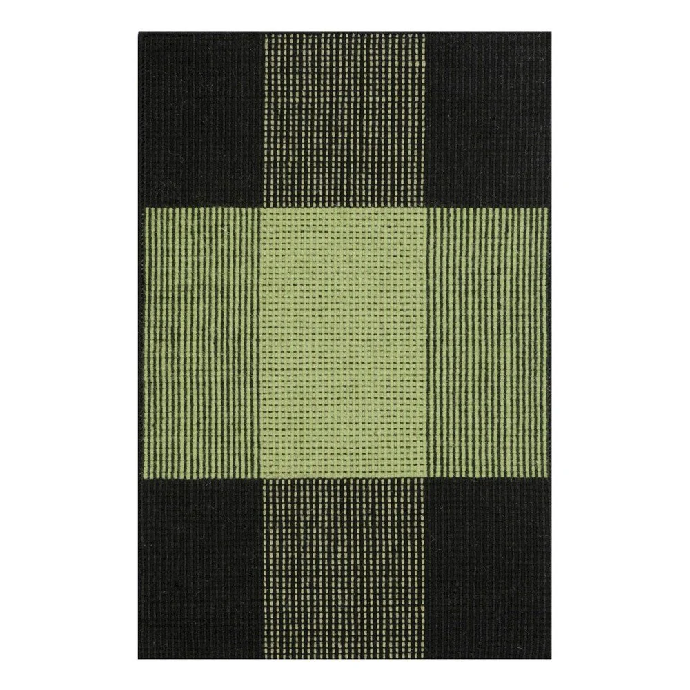 Zelený ručně tkaný vlněný koberec Linie Design Bologna, 250 x 350 cm v:810098